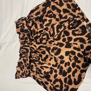 Printed shorts from shein fits loose flowie shorts